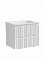 Тумба под раковину Sancos Snob R 60 см, цвет: Bianco SNR60W