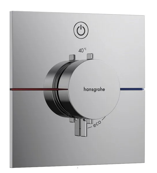 Фото термостатический смеситель для душа hansgrohe shower select comfort e 15571000