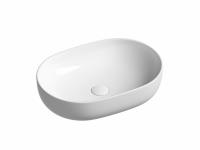 Раковина накладная Ceramicanova Element 60 см, цвет: белый CN6047