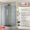 Фото душевая кабина avacan em2812l 120x80 см стандартная