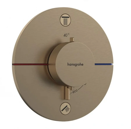 Фото термостатический смеситель для душа hansgrohe shower select comfort s 15554140