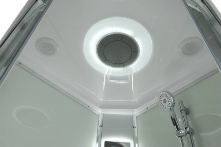 Фото душевая кабина avacan em5090ledt 90x90 см