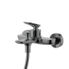 Фото смеситель для ванны aquame como aqm6512gm, цвет: металл