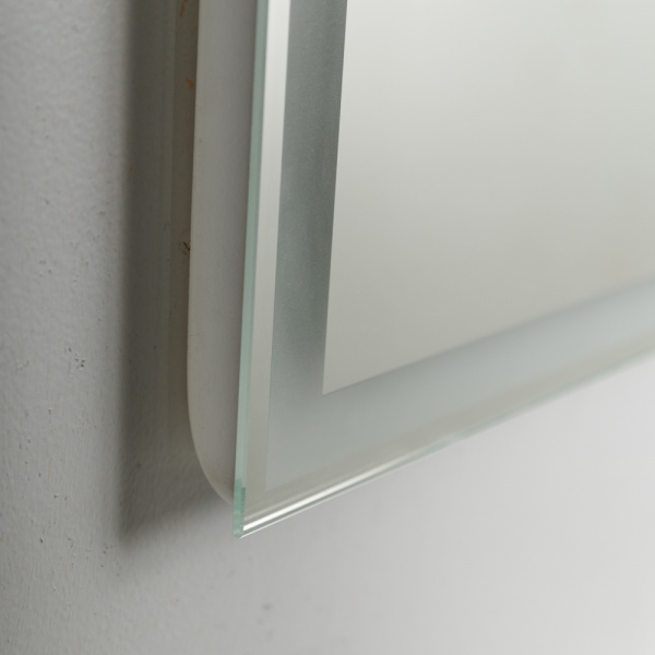 Фото зеркало с подсветкой belbagno 50 см spc-grt-500-600-led-btn
