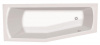 Акриловая ванна C-Bath Nika 160x70 см L CBA00401L