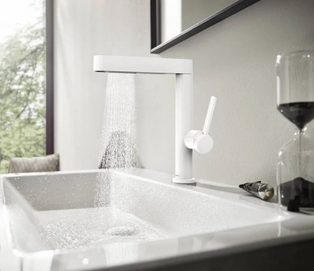 Фото смеситель для раковины hansgrohe finoris 76063700
