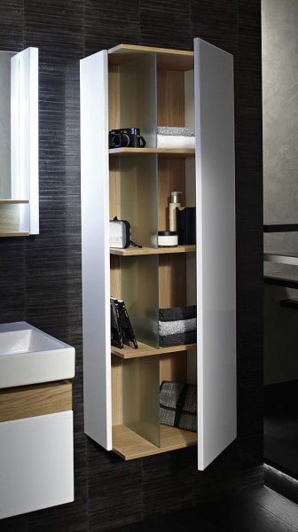 Фото пенал подвесной jacob delafon terrace 50 см, eb1179d-274 r, цвет: черный