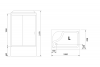 Фото душевая кабина royal bath вр rb8100bp5-wc-l 100x80 см