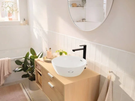 Фото смеситель для раковины hansgrohe rebris s 72590670