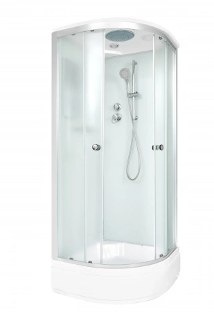 Фото душевая кабина dto 90x90 см d279sel с электрикой
