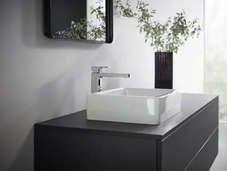 Фото смеситель для раковины hansgrohe vernis shape 71590000