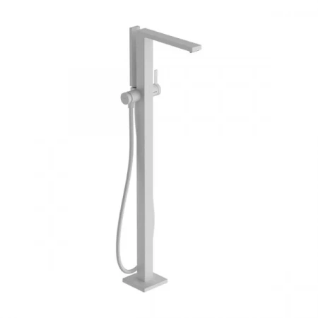 Фото напольный смеситель для ванны hansgrohe tecturis e 73445700