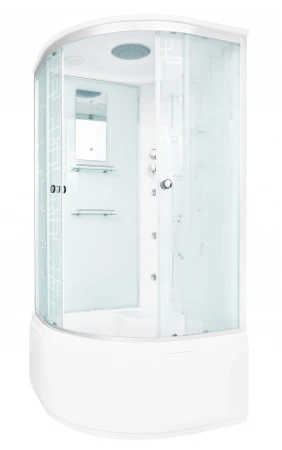 Фото душевая кабина dto 80x80 см em4580gm с гидромассажем