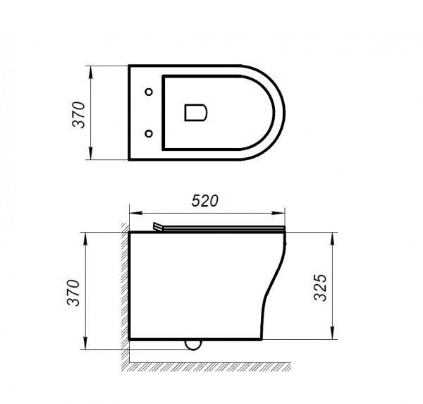 Фото унитаз подвесной belbagno acqua bb340chr