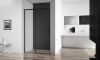 Фото душевая дверь belbagno acqua-bf-1-130-c-nero 130 см