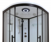 Фото душевая кабина timo т-6690 black fabric 90x90 см