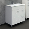 Тумба с раковиной Comforty Модена М 75 см 00-00001643