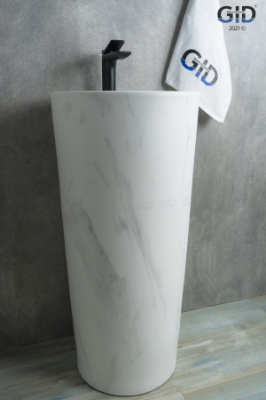 Фото раковина напольная gid nb131ws 40 см