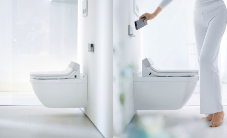 Фото унитаз подвесной безободковый duravit starck 3 62 см 2226590000