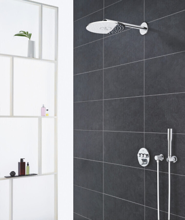 Фото термостатический смеситель для ванны grohe grohtherm smartcontrol 29121000
