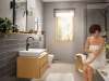 Фото смеситель для раковины hansgrohe rebris e 72576670