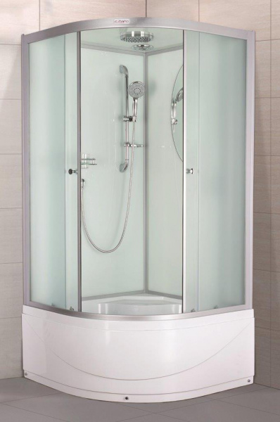 Фото душевая кабина esbano elegancia es-100crb 100x100 см