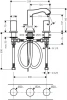 Фото смеситель для раковины hansgrohe metropol classic 31304000