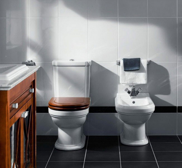 Фото унитаз компакт villeroy & boch hommage 73 см 666210r1 (без бачка)