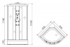 Фото душевая кабина erlit er3509pf-c4-rus 90x90 см