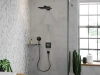 Фото термостатический смеситель для душа hansgrohe shower select 15763340