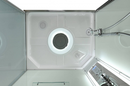 Фото душевая кабина avacan k2011led 110x90 см