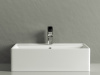 Фото раковина накладная ceramicanova element 59 см, цвет: белый cn6046