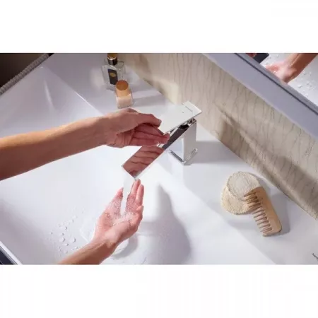 Фото смеситель для раковины hansgrohe tecturis e 73014000