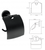 Фото держатель для туалетной бумаги bemeta dark 104112010