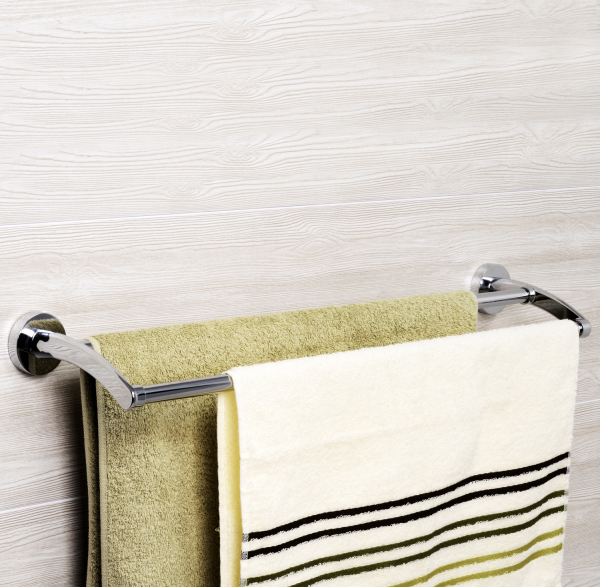 Фото полотенцедержатель двойной wasserkraft rhein k-6240