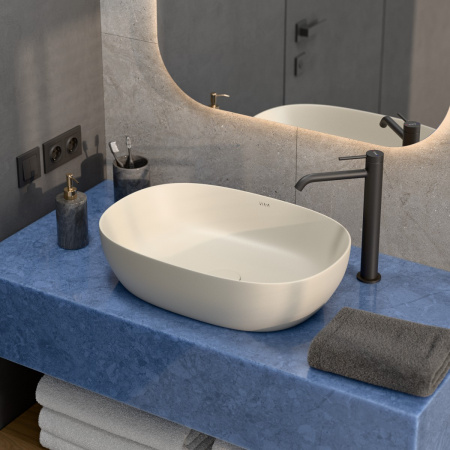 Фото раковина накладная vitra outline recycled 60 см 7995b066-0016