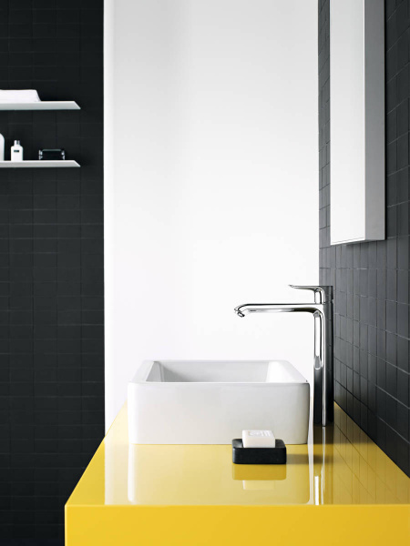 Фото смеситель для раковины hansgrohe metris 31082000