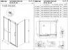 Фото душевой уголок kolpa-san virgo black 120x90 см tk