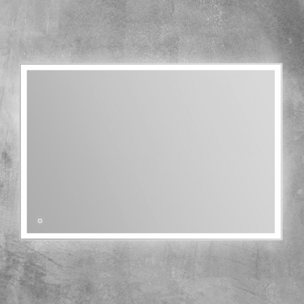 Фото зеркало с подсветкой belbagno 120 см spc-grt-1200-800-led-tch