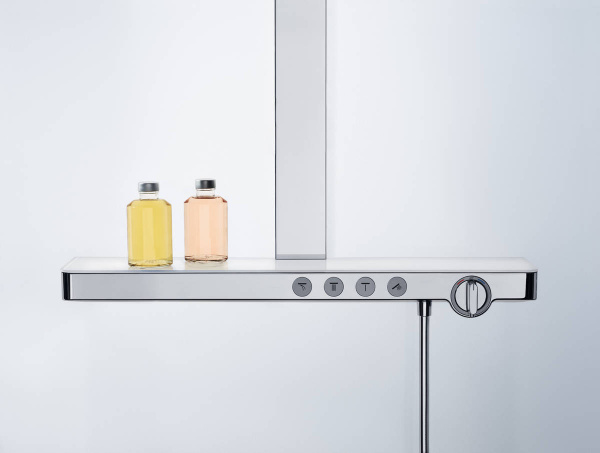 Фото душевая стойка hansgrohe rainmaker select 460 3jet showerpipe 27106400