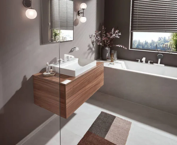 Фото смеситель для раковины hansgrohe vivenis 75033700