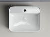 Фото раковина накладная ceramicanova element 50 см, цвет: белый cn5015