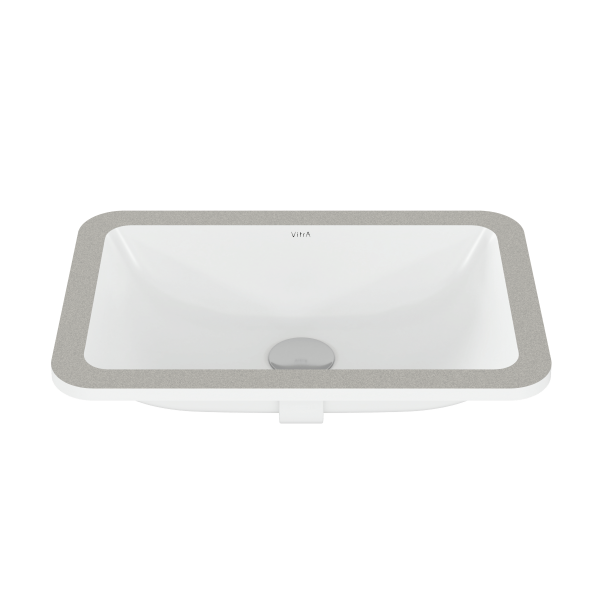 Фото раковина встраиваемая снизу vitra s20 55 см 7475b003-0618