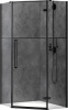Душевое ограждение Abber Ewiges Wasser AG05100B 100х100 см