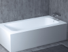 Фото ванна из искусственного камня salini orlando vasta 102014g 190x100 см, глянцевая