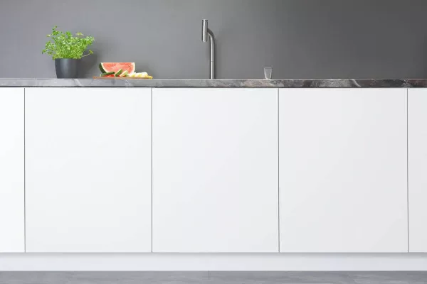 Фото смеситель для кухонной мойки hansgrohe metris select 73804000_vstvo