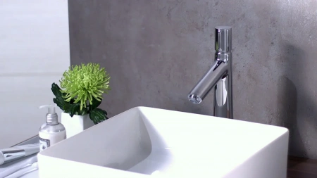 Фото смеситель для раковины hansgrohe talis select s 72045000