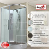 Фото душевая кабина avacan em2811lnt 110x80 см без крыши