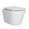Унитаз подвесной безободковый Abelsberg Element Ceramic TornadoFlush 49 см ELC70701WH