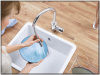 Фото смеситель для кухни grohe concetto new 32663dc3, цвет:сталь